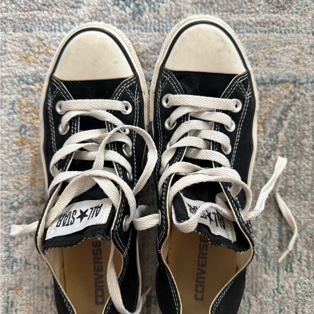 Converse Kids Black and White chuck Taylor Sneakers